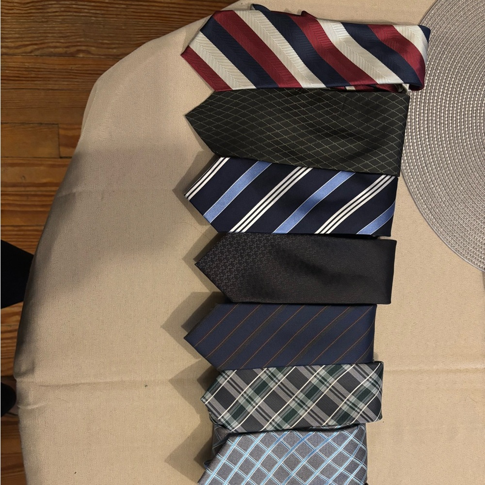 Men’s tie Bundle (9)